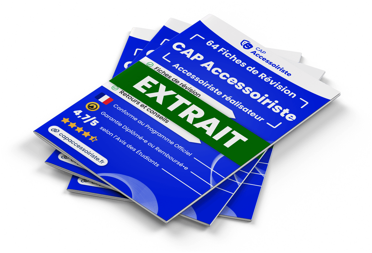 Extrait Fiches Révision gratuites CAP Accessoiriste